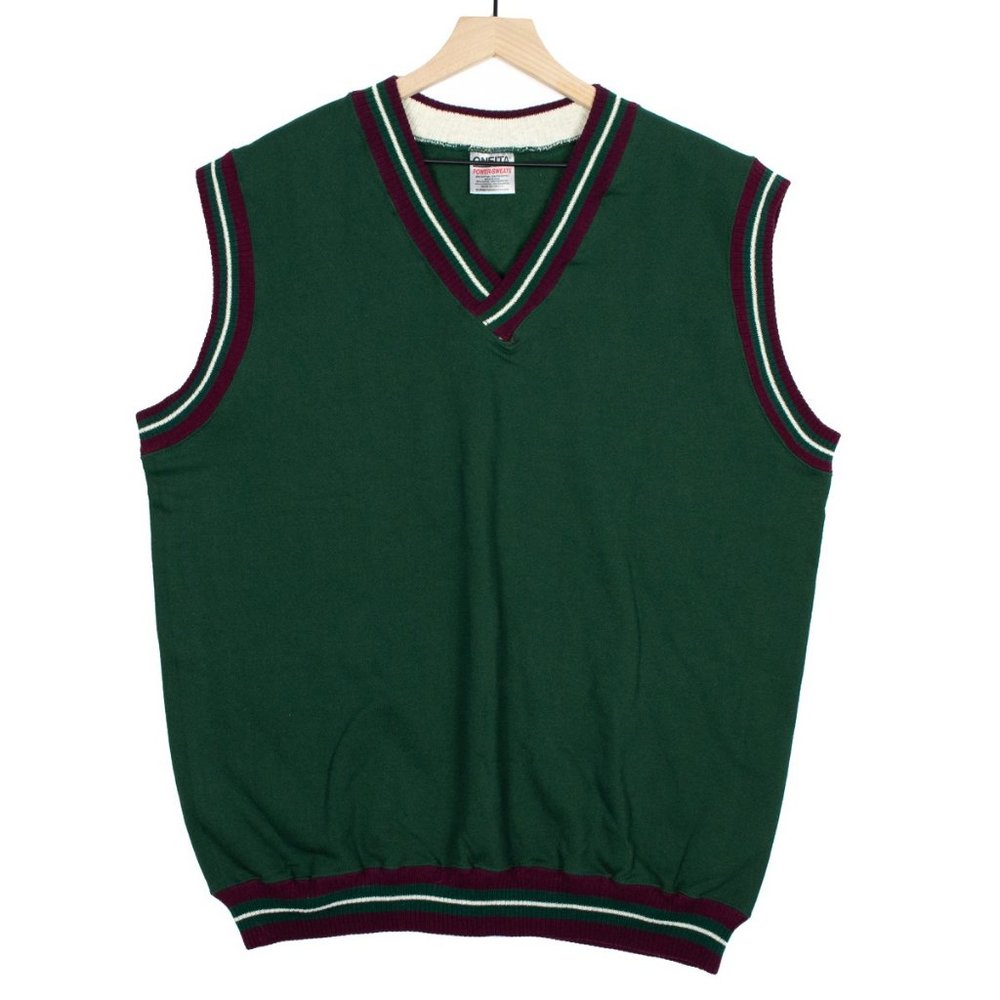 VTG USA Oneita Power Sweats Green Vest